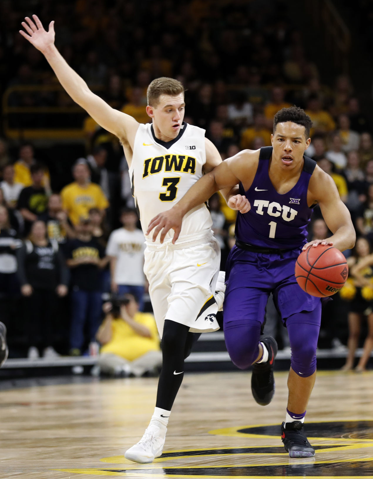 NIT TCU Iowa Basketball